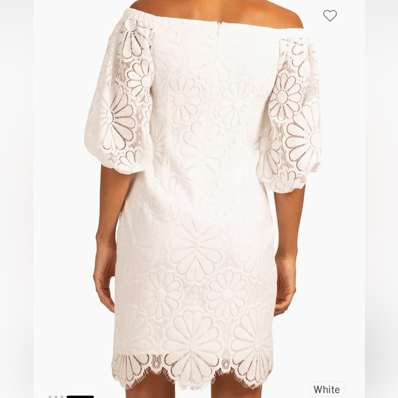TRINA TURK White Sweet Dress Size 8, NWT - Picture 7 of 14
